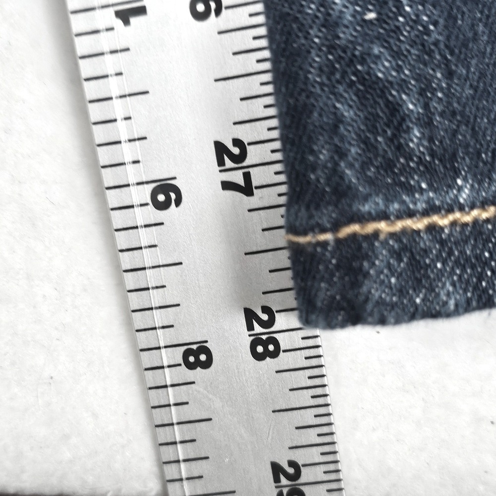 Levis 501 Original Fit Jeans Mens 38x30 Dk Wash Blue Denim Button Fly 005010000 - Picture 10 of 12